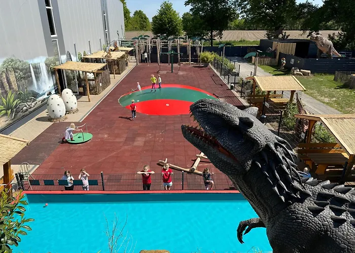 Auszeit Am Alfsee, Inklusive Dinopark Und Indoorspielplatz Feriehus Rieste